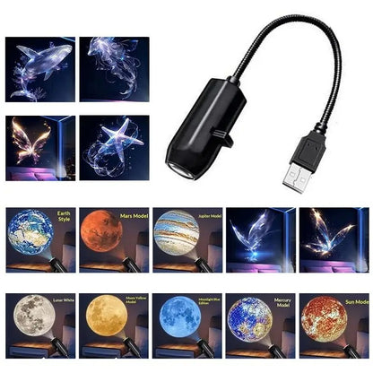 USB Galaxy Projection Light(3 colors )