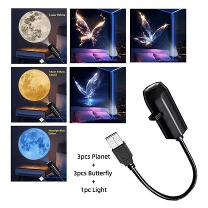 USB Galaxy Projection Light(3 colors )